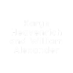 Karyn Heavenrich and William Alexander