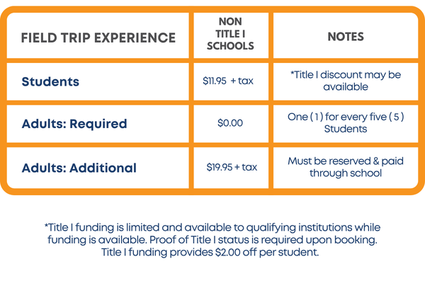 Field Trip Pricing 2026